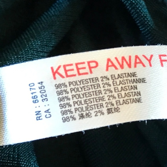 FREE PEOPLE DEEP V GREEN TURNT BODYSUIT - Picture 14 of 14